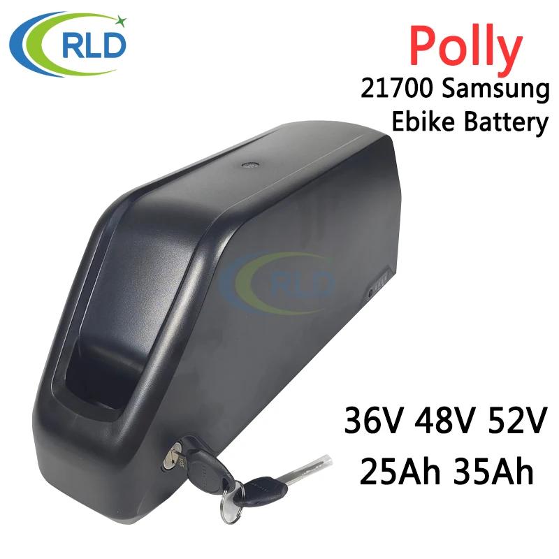 Polly DP-7 21700  Ｚ LG Ƭ ͸ 48V 52V 25Ah 35Ah ebike ͸ Downtube Bateria  1000W-1500W 